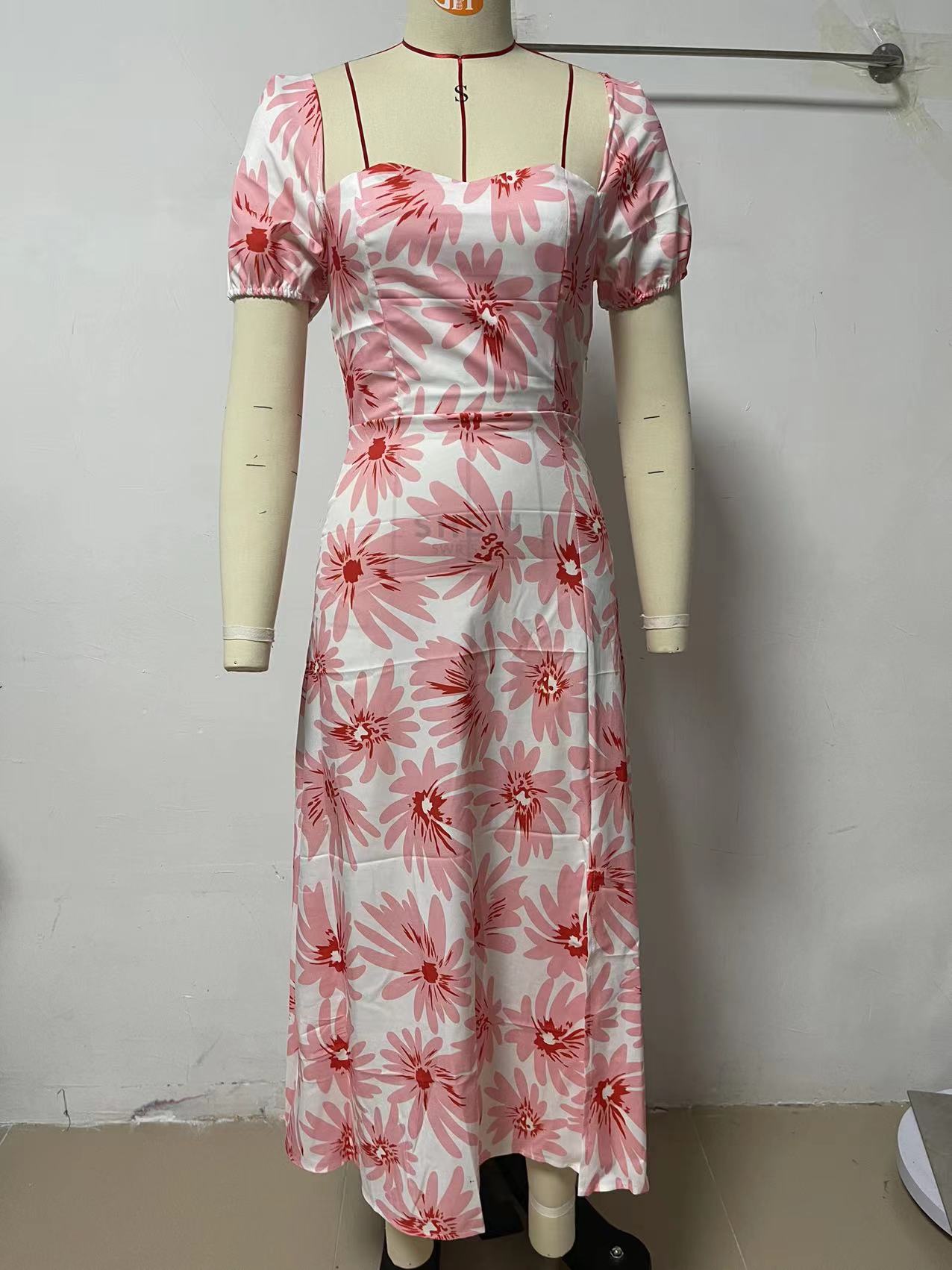 Floral Printing Fresh Dress