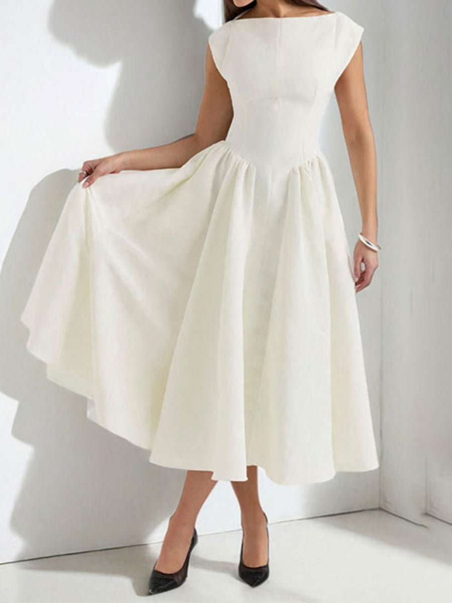 Sexy Big Backless Big A Pendulum Temperament Maxi Dresses