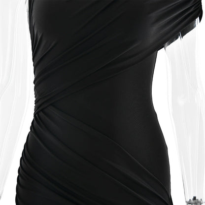 Gema Mini Dress - Black