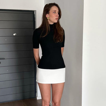 Beth Mini Dress - Black