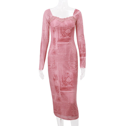 Date Night Dress - Pink