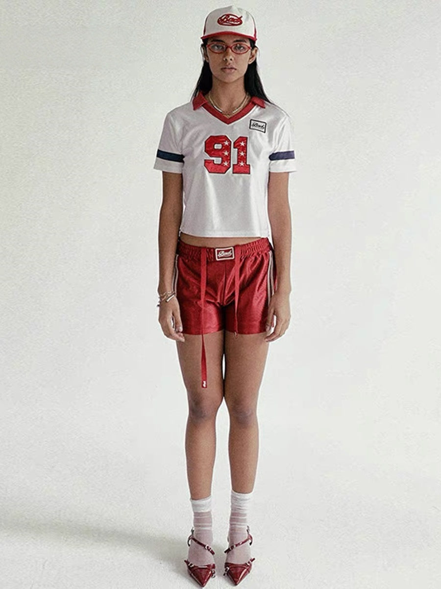 BADBLOOD Slim-fit Football Jersey T-shirts