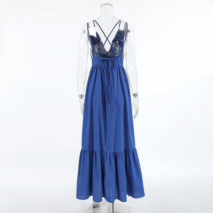Buckley Maxi Dress - Blue