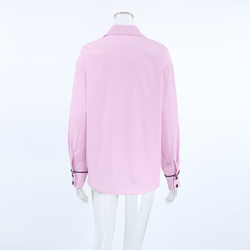 Casual Slay Shirt - Pink
