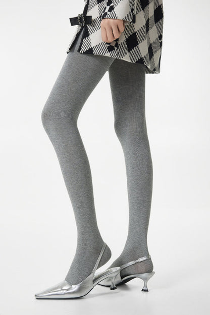 High Waist Knit Moisture Wicking Compression Tights