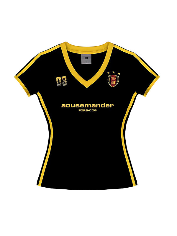 Retro V Neck Short Sleeve Tee