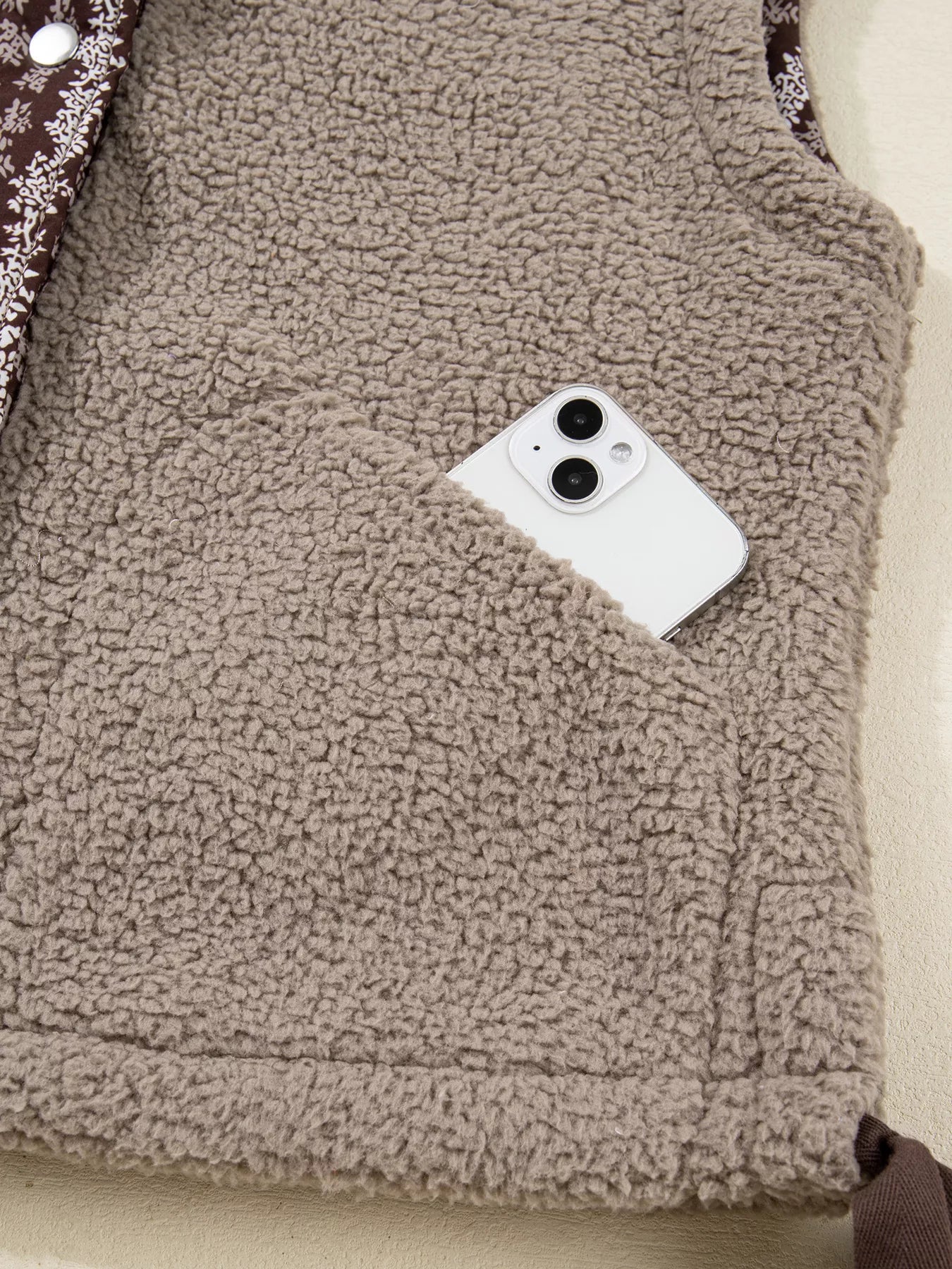Sherpa Fleece Vest