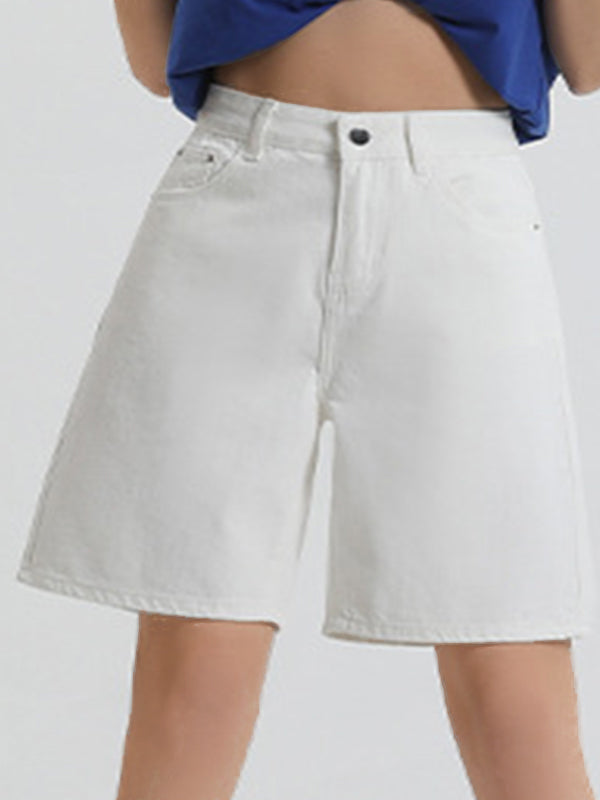 Vintage Denim Bermuda Shorts