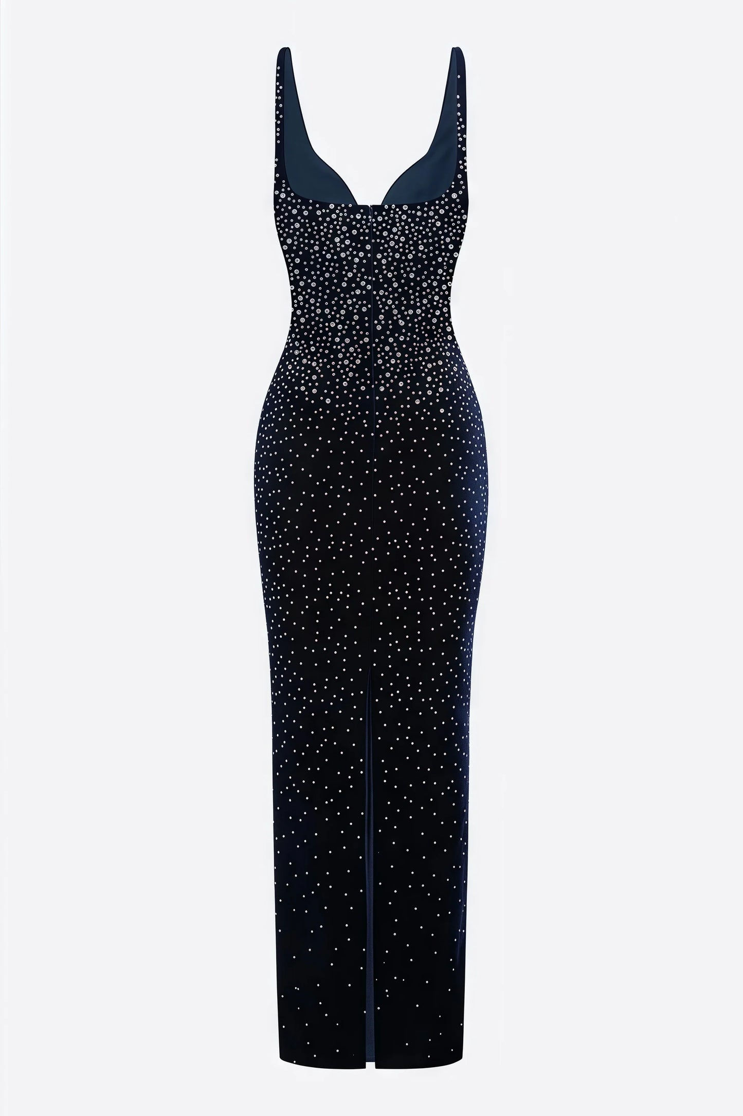 Fawke Rhinestone Sleeveless Maxi Dress