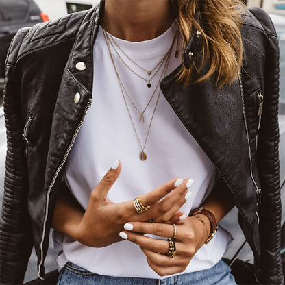 | Casual Biker Style Zipper Jacket for Women