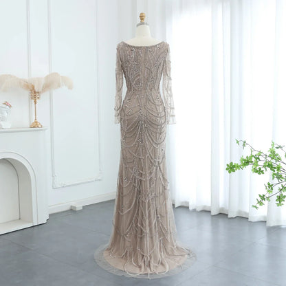 Green Mermaid Square Neckline Tulle Party Dress