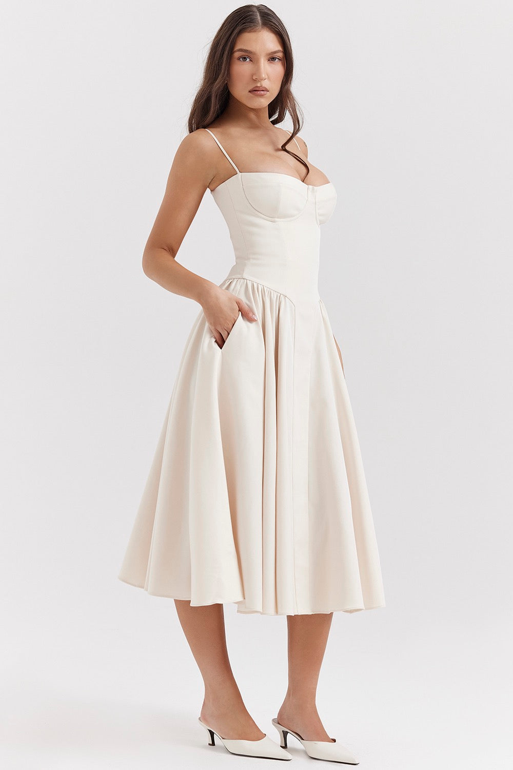 Claire - Waist Shaper Sundress