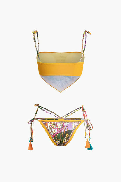 | Floral bikini set