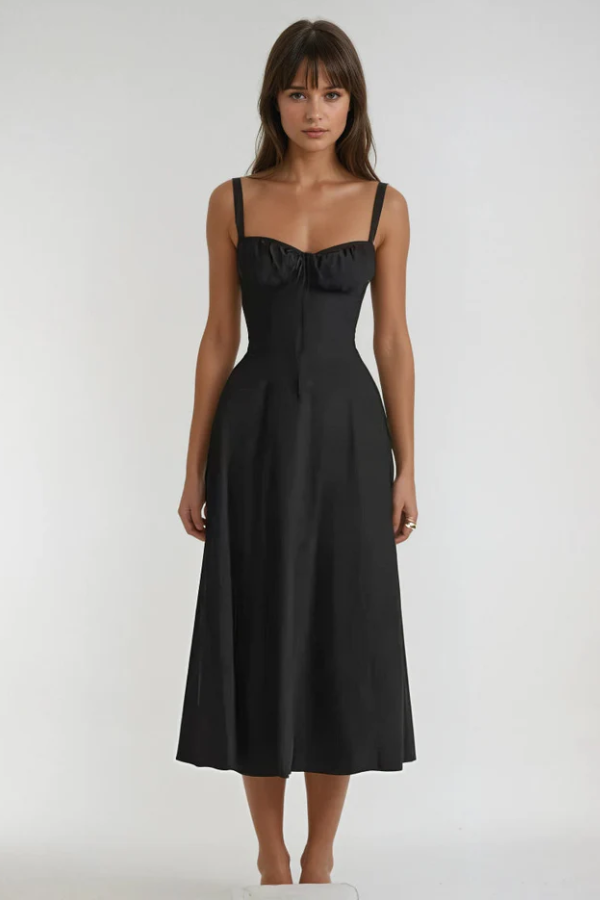 | Floral midi dress
