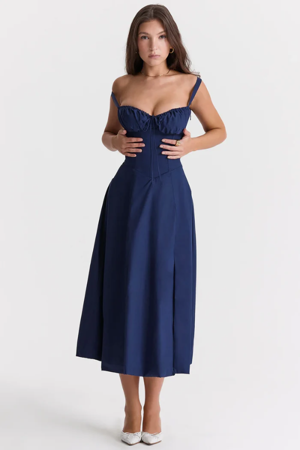 | Floral midi dress