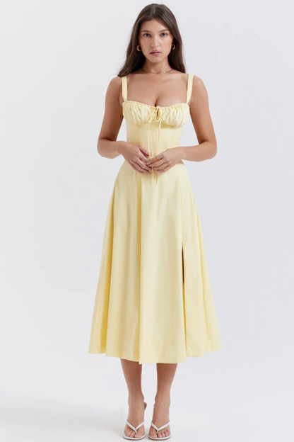 | Floral midi dress