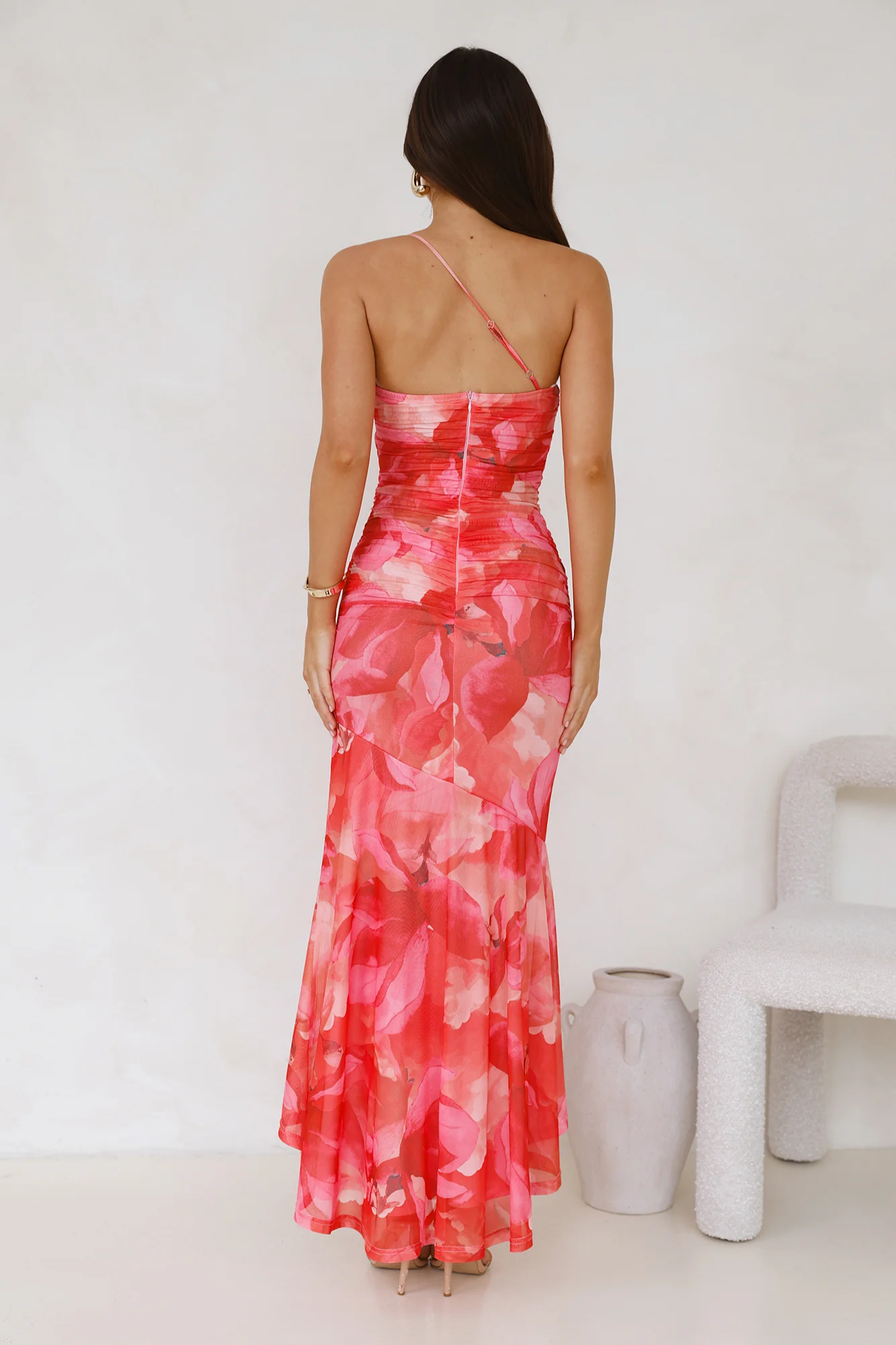 | Fitted Bodice Maxi Dress