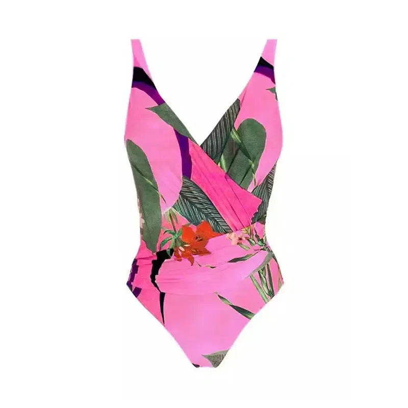 | Wrap-style design swimsuit set