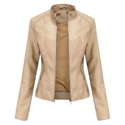 | Women's Slim-fit Biker Jacket