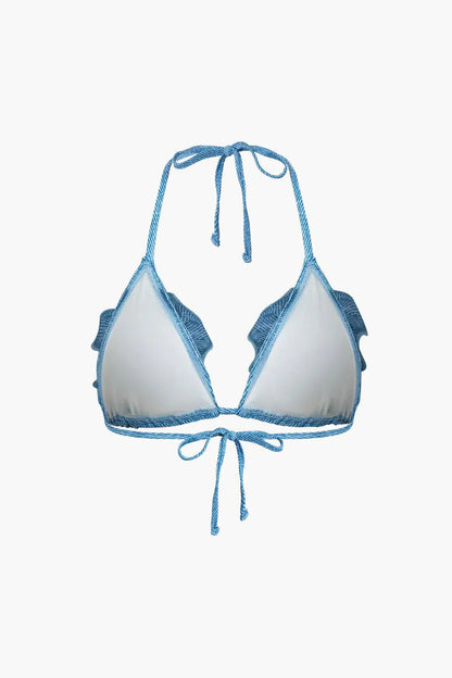 | Denim bikini set