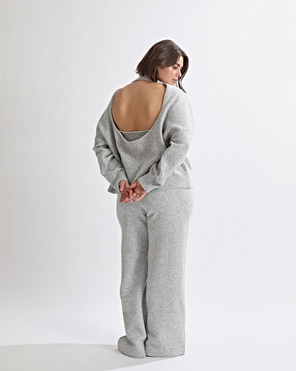 Clara Backless Jumper Set