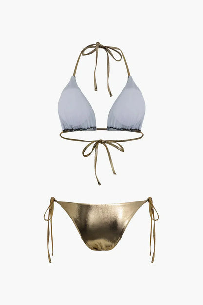 | Shimmering bikini set