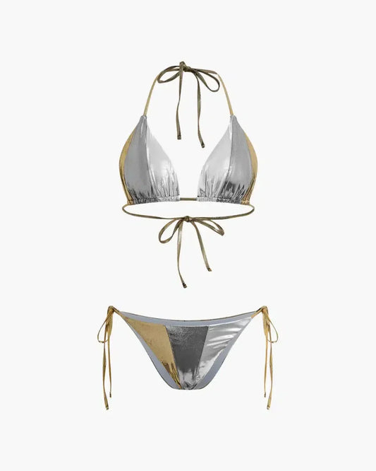 | Shimmering bikini set