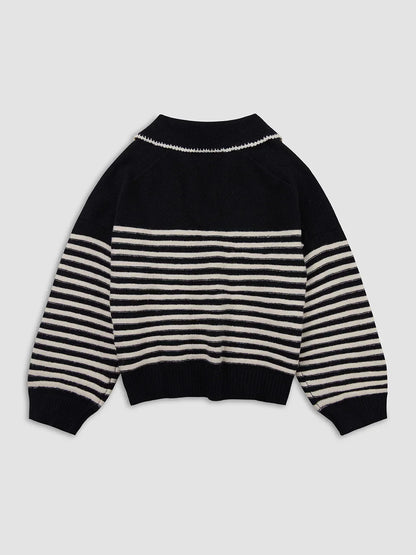 Bold Chic Crosswalk Stripe Sweater