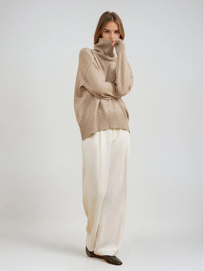 Casual Warm Knitted Turtleneck Sweater