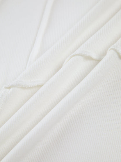 Ribbed Long Sleeve Top