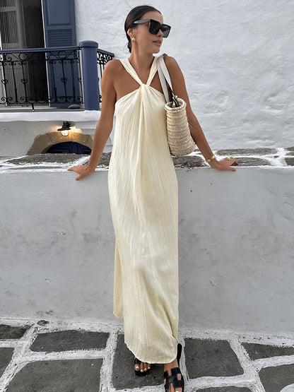 Halter Long Dress