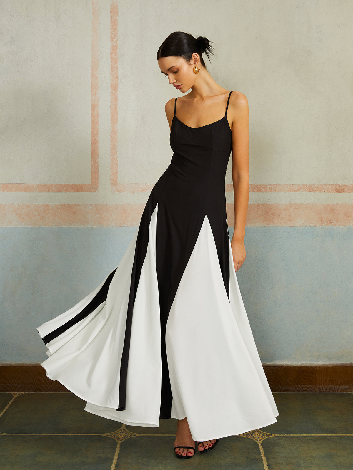 Pretty Strap Long Dress
