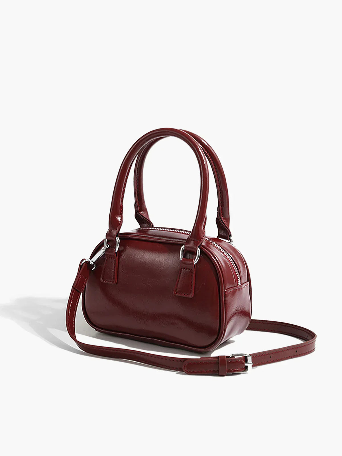 Atelier Mini Bowling Bag | Structured Crossbody Design