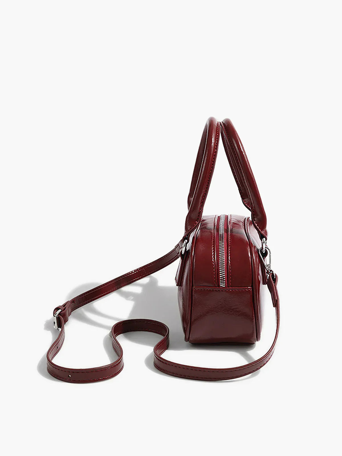 Atelier Mini Bowling Bag | Structured Crossbody Design
