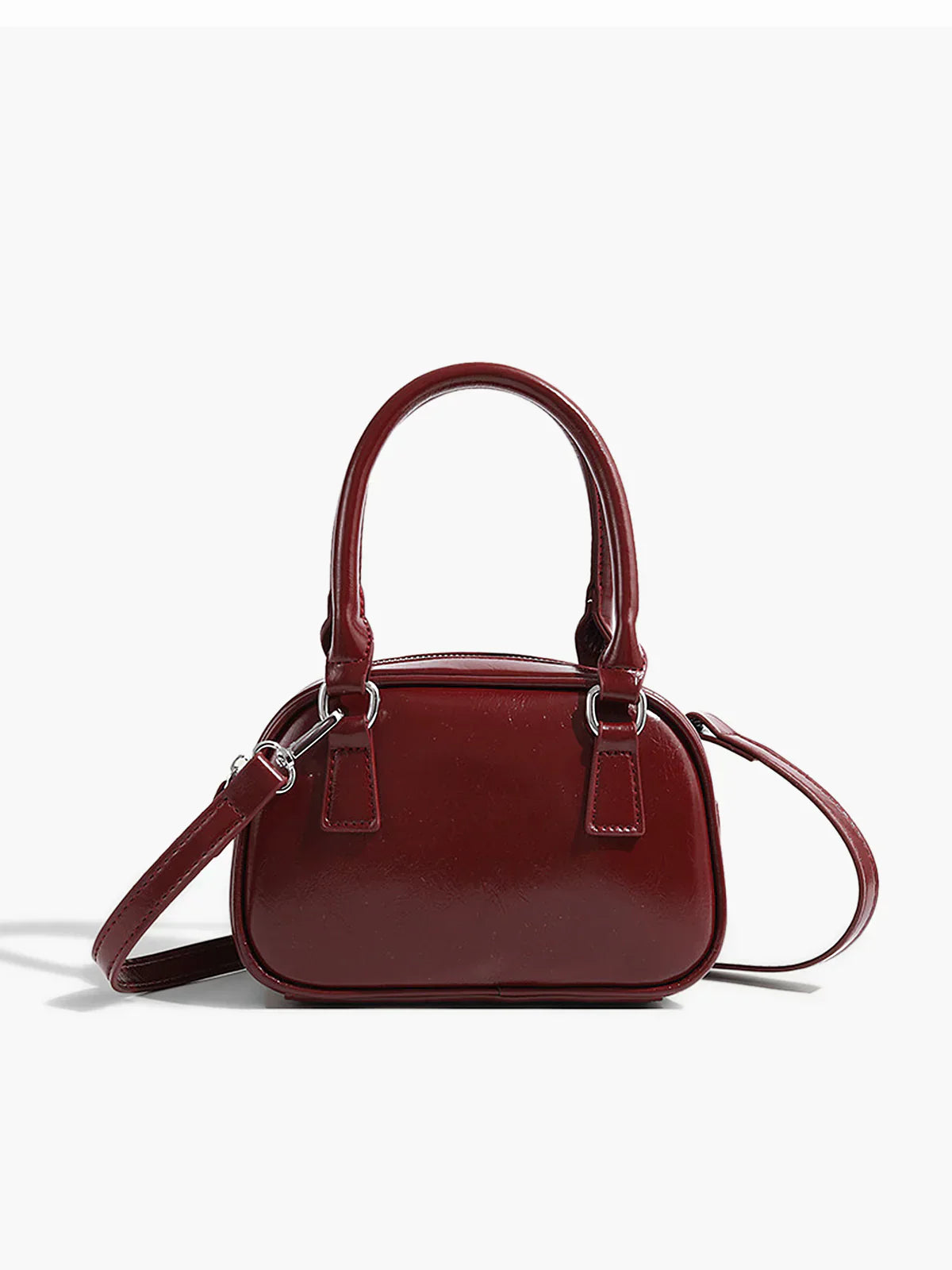 Atelier Mini Bowling Bag | Structured Crossbody Design