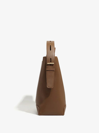 Maison Bucket Shoulder Bag | Soft Buckle Closure