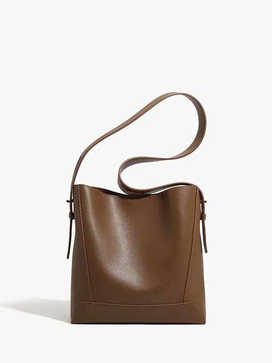 Maison Bucket Shoulder Bag | Soft Buckle Closure