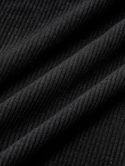 Ribbed Long Sleeve Top