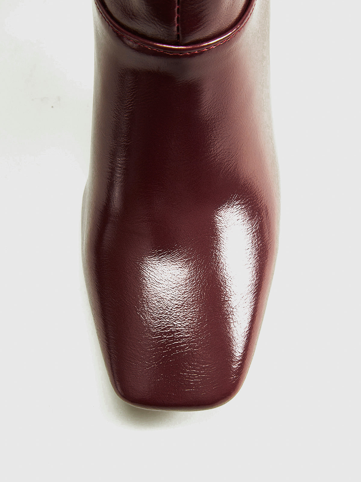 Patent Leather Knee High  Boots