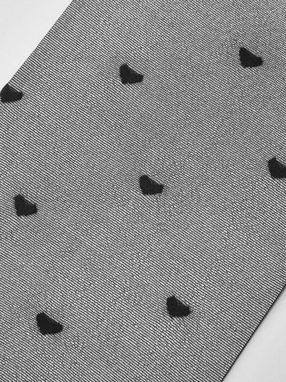 Heart-Pattern Sheer Tights