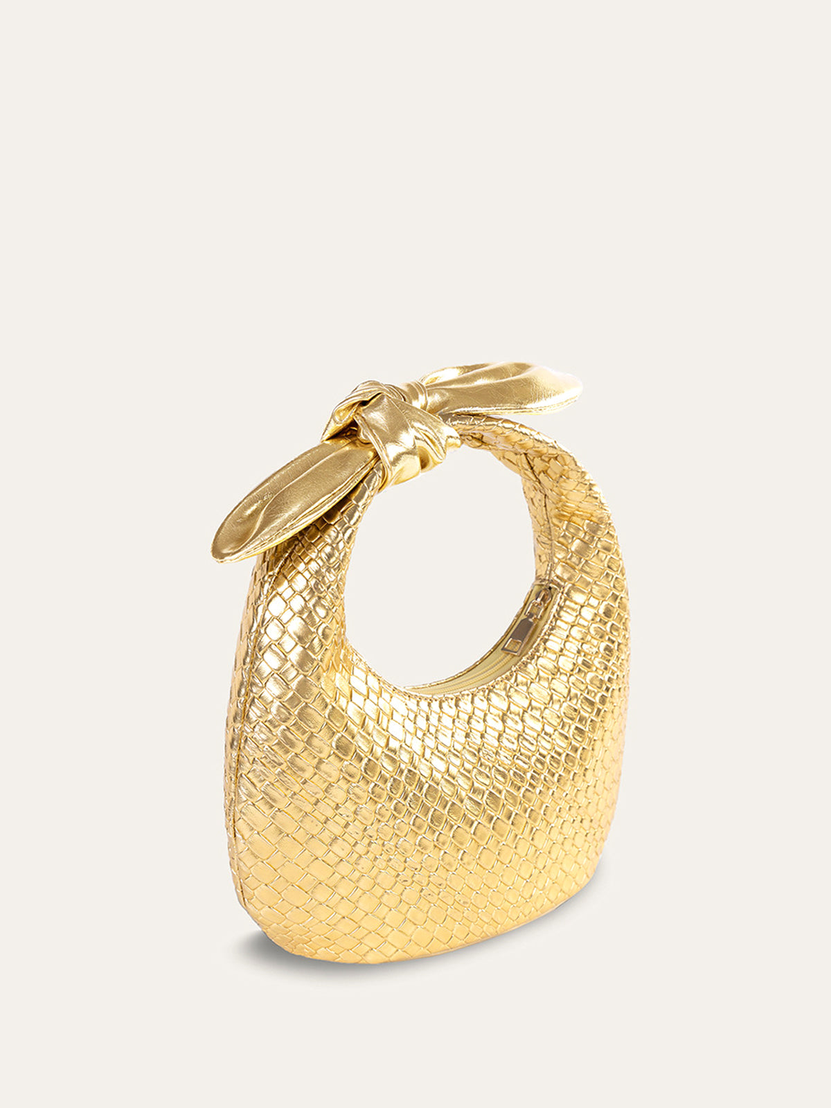 Luxury Woven Hobo Bag