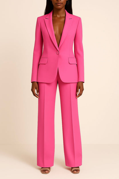 The Ella Set — Tailored Blazer & Wide-Leg Trousers