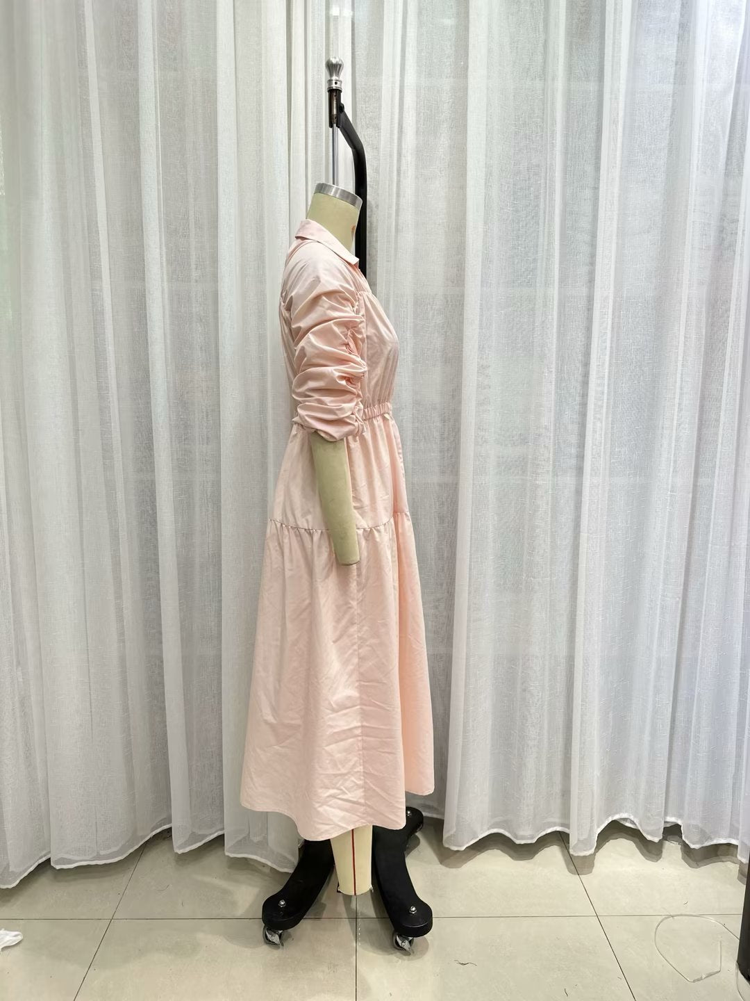 Summer Sexy Hollow Out Cutout V Neck Midi Dress Women – Lightly Mature Design