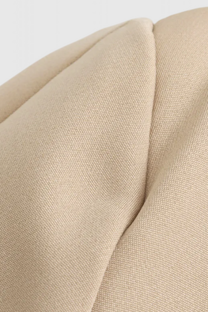Cropped Utility Jacket | Front Flap Pockets, Turn-Down Collar