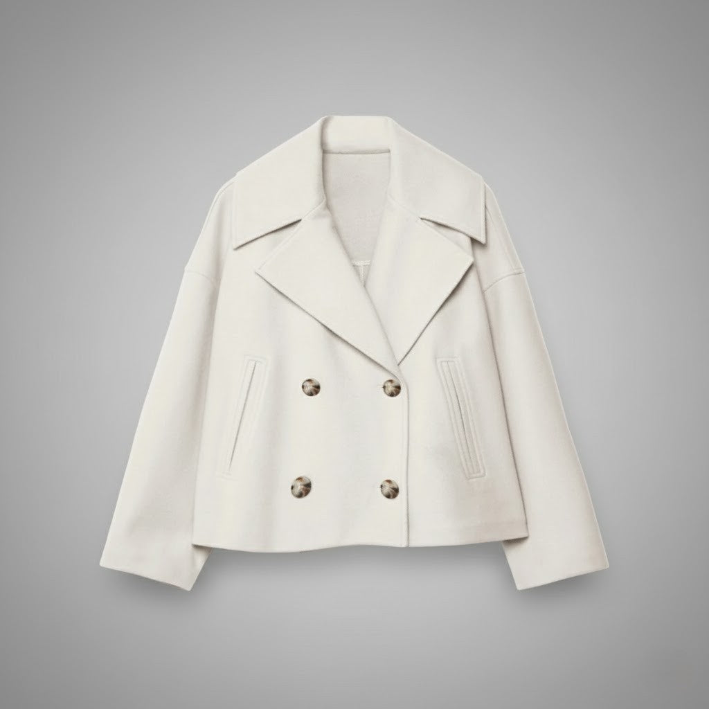 | Classic Double Button Short Jacket