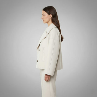 | Classic Double Button Short Jacket