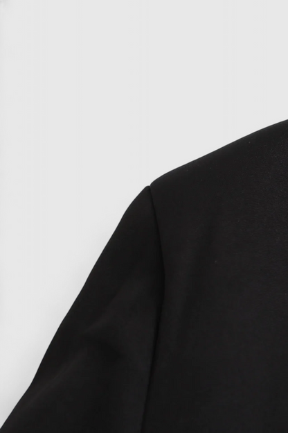 Cropped Utility Jacket | Turn-Down Collar, Flap Pockets