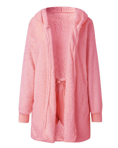 Solid Cropped Pajama Set
