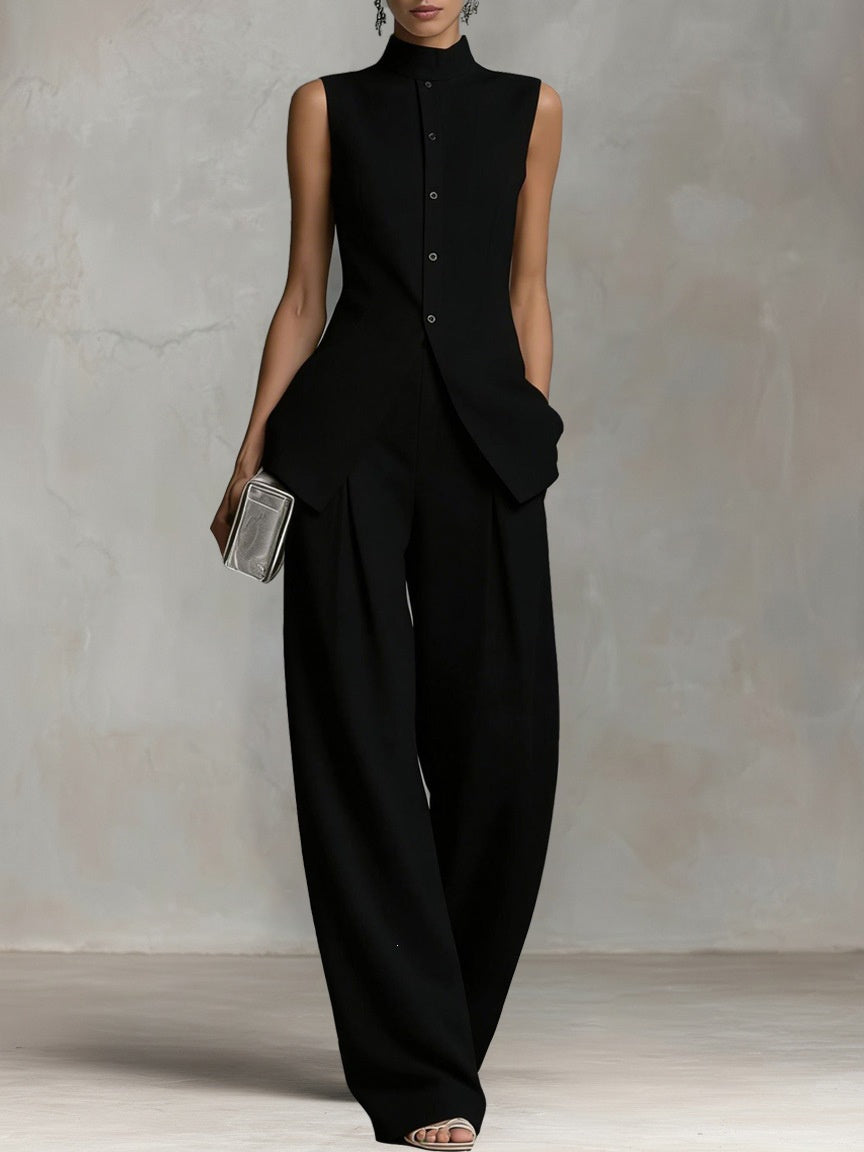 Women's Solid Color Suit