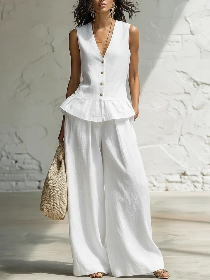 Women's Solid Color Suit